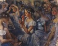 filles sylphides ballet chopiniana 1924 danseuse ballerine russe